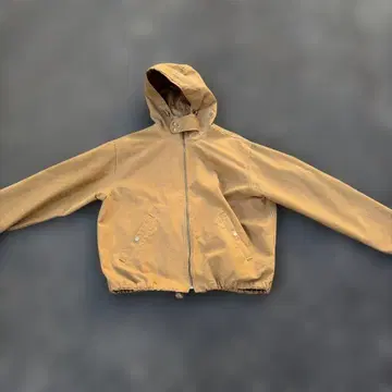 GAP 후드 부착 베이지 마운틴 후드티