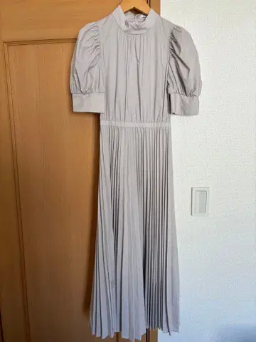 SNIDEL 지속가능성 리본 셔츠 드레스 원피스