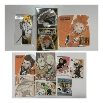 하이큐!! 히나타 쇼요 니시노야 유우 아크릴 스탠드 코스터