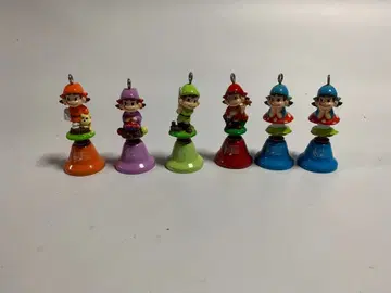 가격 인하 페코짱 포코짱 벨 피규어 키링 6점 중복 있음