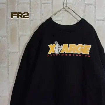 FR2 맨투맨 트레이닝복 엑스라지 콜라보 블랙