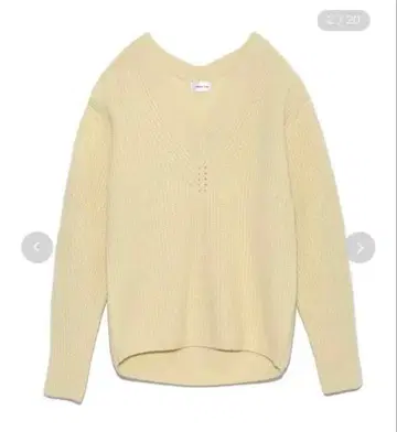 프레이 아이디 울 캐시미어 V넥 상의