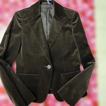 K.TKIYOKOTAKASE 다크 브라운 테일러드 자켓