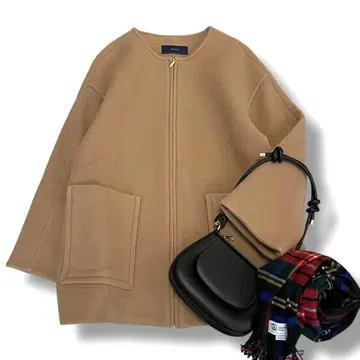 새상품급 쉽스 Bellandi SUPER130 숏코트 카멜