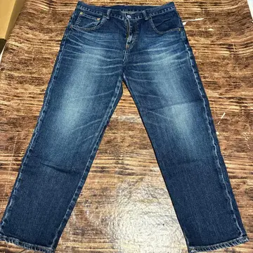 이터널 DEEP Blue 데미지 가공 스트레치 청바지