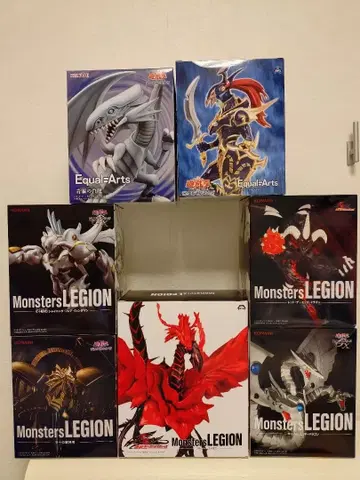 유희왕 듀얼몬스터즈 파이브디즈 피규어 7체 세트 판매