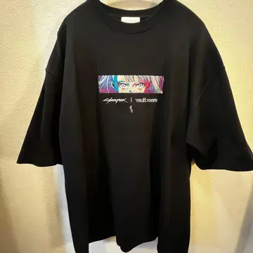 VAULTROOM LUCY TEE BLACK CYBERPUNK XL