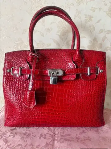 기간 한정 판매 미사용 새상품 에나멜 2way 백 오샤레