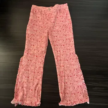 tententutu 캐릭터 패턴 프릴 팬츠 XL 사이즈 미사용 새상품