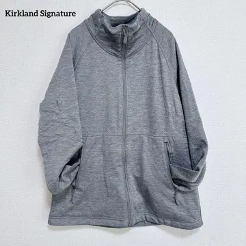 Kirkland Signature 커크랜드 그레이 풀 집업 [ S ]