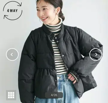 코카 coca 4WAY 탈부착 충전솜 아우터 자켓 M