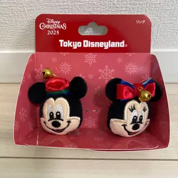도쿄 디즈니랜드 크리스마스 미키&미니 반지