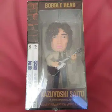 사이토 카즈요시 보블헤드 피규어 한정판 미개봉