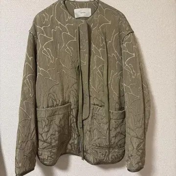 Jacquard Piping Blouson todayful 38