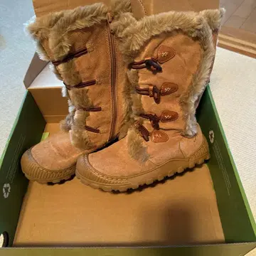 어스 슈즈 스웨이드 퍼 포함 어그 부츠 23.5cm