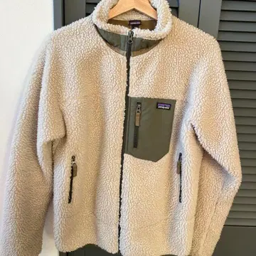 patagonia 플리스 자켓 베이지
