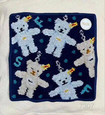 미사용 새상품 FEILER x Steiff 손수건