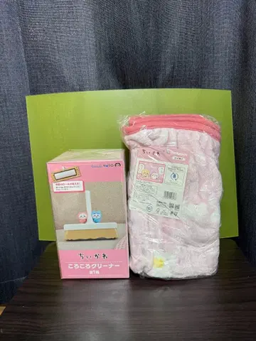 치이카와 (먼작귀) 폭신폭신 꽃 점술 무릎담요 동글동글 클리너 세트