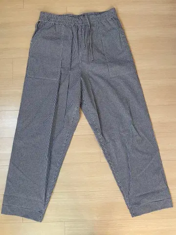 PHINGERIN 핑거린 체크 무늬 이지 팬츠 XL