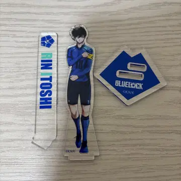 블루 록 이토시 린 네임 포함 아크릴 스탠드 원작 그림