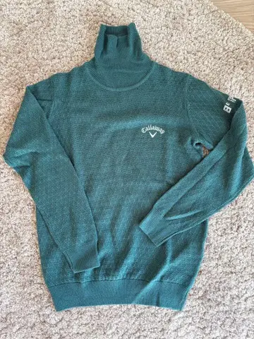 새상품급 캘러웨이 남성용 하이넥 스웨터 사이즈 M