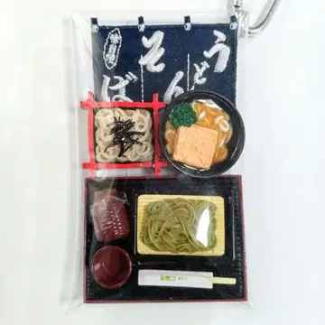 맛자랑 우동소바 가챠 채운 파우치 미니어처 리멘트 미니 브랜드