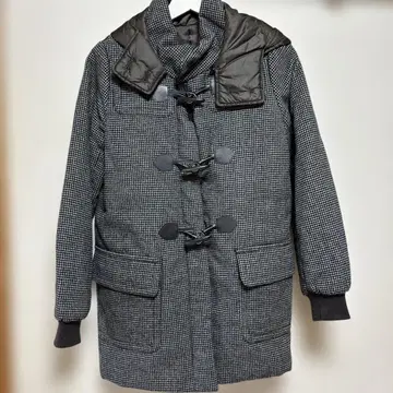 더플 코트 후드 부착 체크