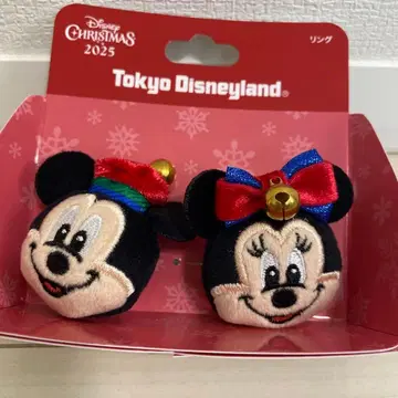 미키 미니 디즈니 크리스마스 2025 반지 2개 세트