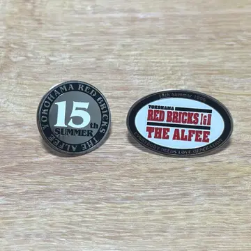THE ALFEE RED BRICKS 핀 배지 알피 투어 굿즈
