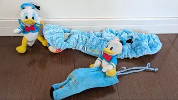 디즈니 도널드 덕 사이드 브레이크 커버와 룸 미러 커버 세트