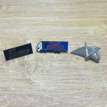 THE ALFEE 핀 배지 3개 세트