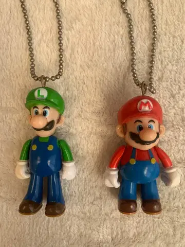 마리오 루이지 피규어 키링