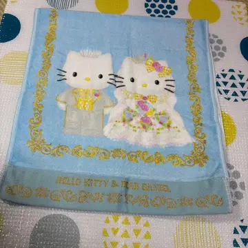 헤이세이 키티 웨딩 타월