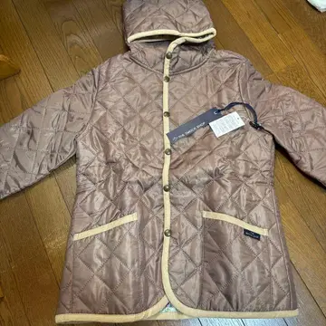 the smock shop 퀼팅 자켓 후드 부착