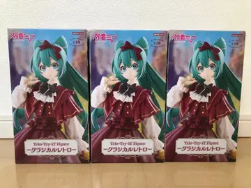 하츠네 미쿠 Trio-Try-iT 클래시컬 레트로 피규어 3체 세트