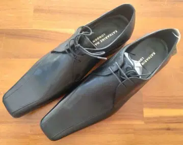 [ 미사용품 ] 캐서린 햄넷 런던 블랙 비즈니스 슈즈 26cm