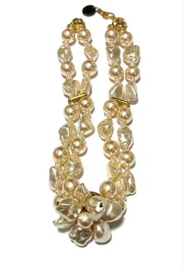 펄 진주 초커 목걸이