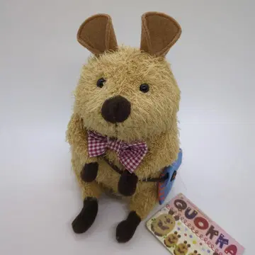 몽수이유 쿠오카 QUOKKA 나비 넥타이 레트로 봉제 인형