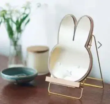 [ 새상품 ] studio clip x 미피 와이어 스탠드 거울