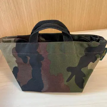 Herve Chapelier 카모플라쥬 토트백 S