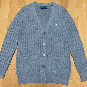 폴로 랄프로렌 코튼 케이블 니트 가디건
