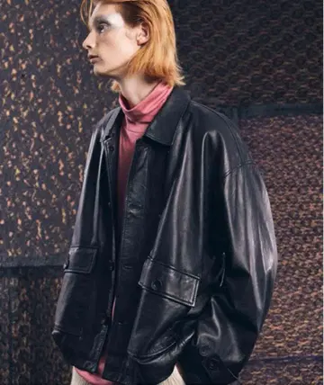 메종 스페셜 가죽 자켓