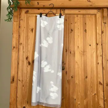 아파트 바이 꽃무늬 롱 스커트