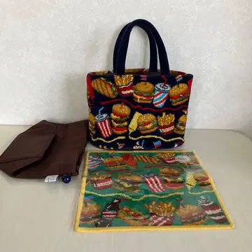 페이러 버거샵 복조리 포함 백과 손수건