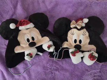 디즈니 리조트 미니 & 미키 크리스마스 팬 캡