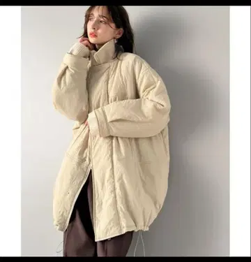 클래식 엘프 옷깃 리브 충전솜 몬스터 코트 택 포함 새상품