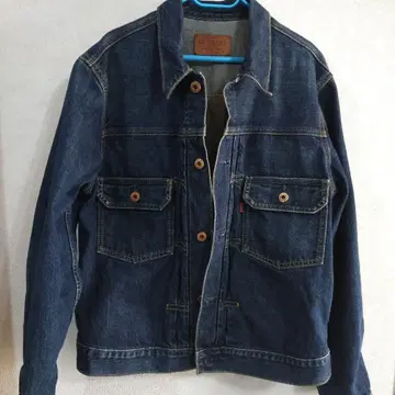 GL HEART 데님 자켓 세컨드 타입 Lot 0100 셀비지 데님