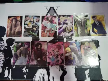 HUNTER x HUNTER 카드 11장 세트 + 잡화 3개