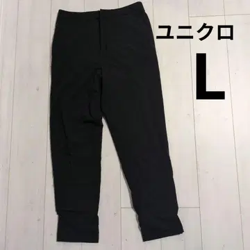 UNIQLO 웜 팬츠 BLACK L