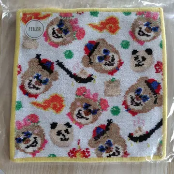 FEILER 니코니나텐신 손수건 라브러리 페이러 미개봉 새상품